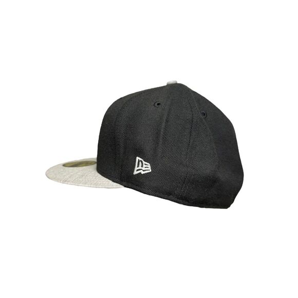 NY Yankees MLB New Era 59FIFTY Team Apparel 7 3/4 Fitted Hat Black NEW - Picture 3 of 7